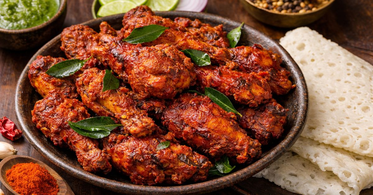 Mangalore Chicken Wing Recipe – Crispy & Spicy Coastal Style