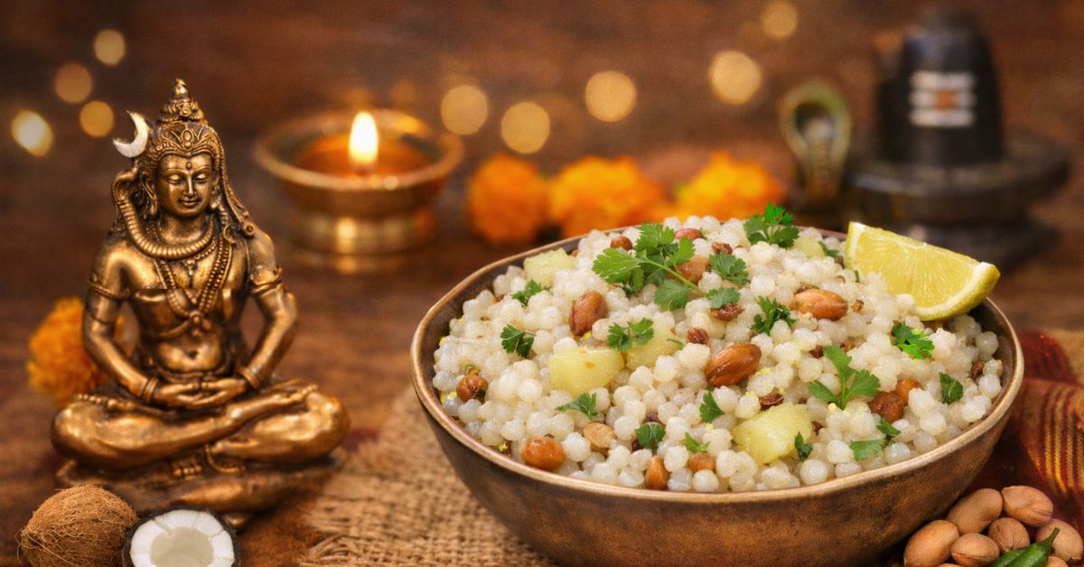 Shivaratri Special Sabudana Khichdi 2026 – Perfect Vrat Recipe with Soaking Tips