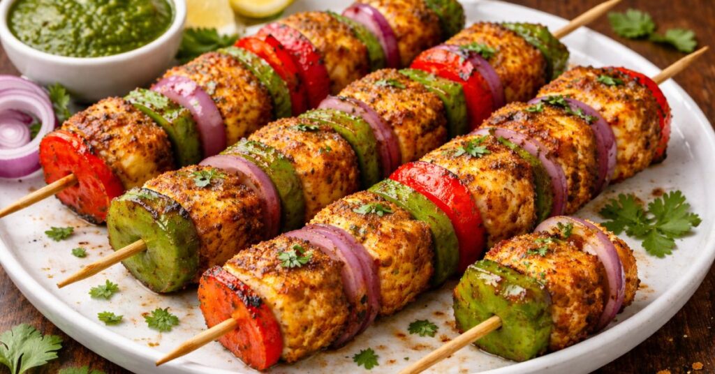 Healthy Dal Paneer Tikka Recipe – Easy High Protein Indian Snack