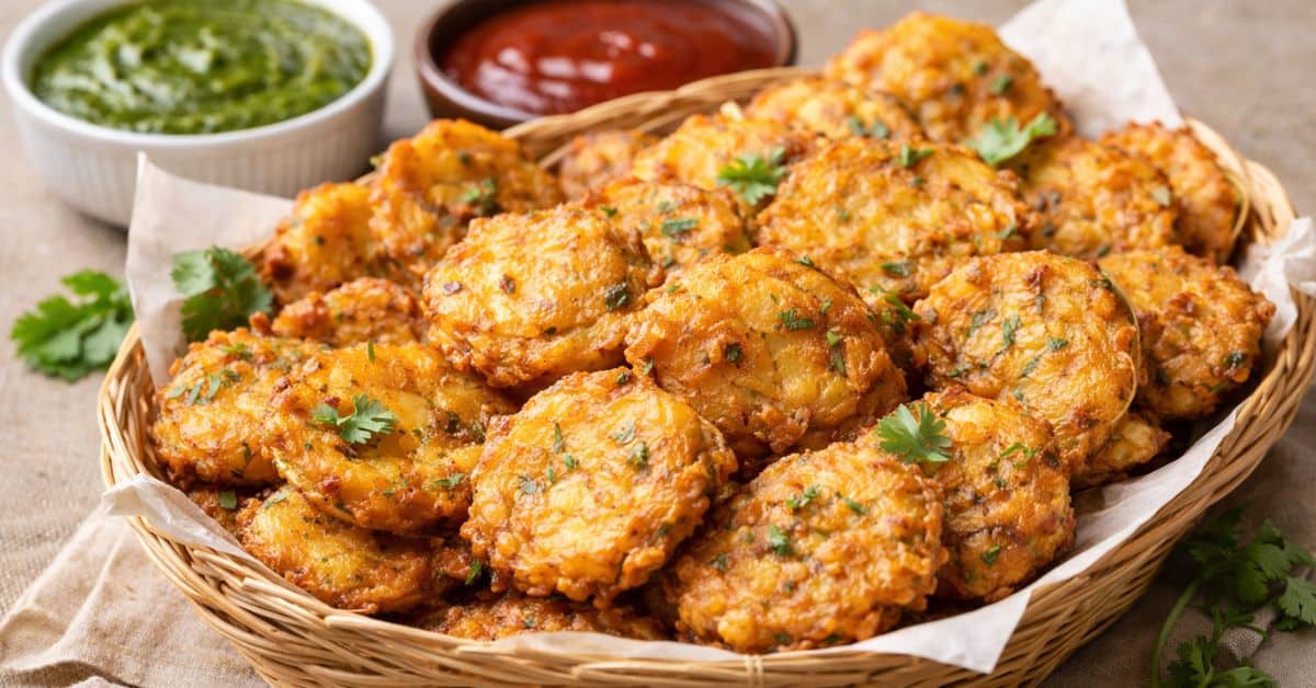 Potato Pakoda Recipe – Crispy & Easy Indian Tea-Time Snack